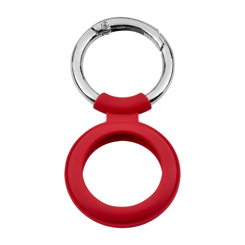 High quality/High cost performance  and Direct Original Factory Price Locator Silicone Case Round Shape Keychain Hook Mini Tracker Protective Case Silicone Keychain