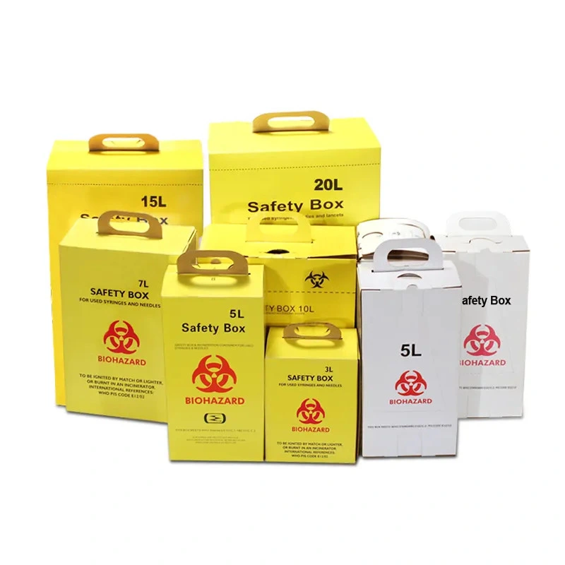 5L Paper Cardboard Sharps Boxes Container