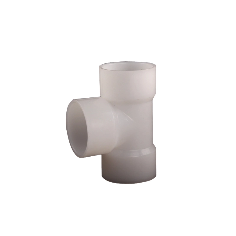 Plastic Chemical Industry Different Standards PVDF Tee