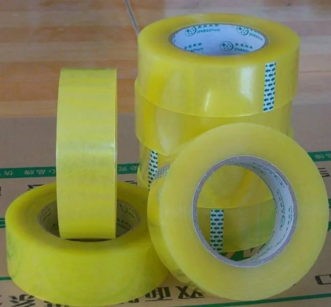 Clear BOPP Tape BOPP Film Water Base Acrylic Adhesive Tape Roll