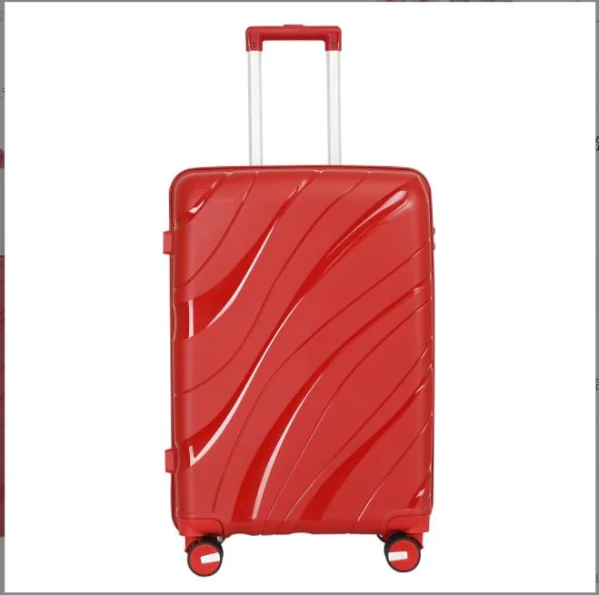 Custom PP Suitcase Carry on Travel Trolley Zipper Luggage