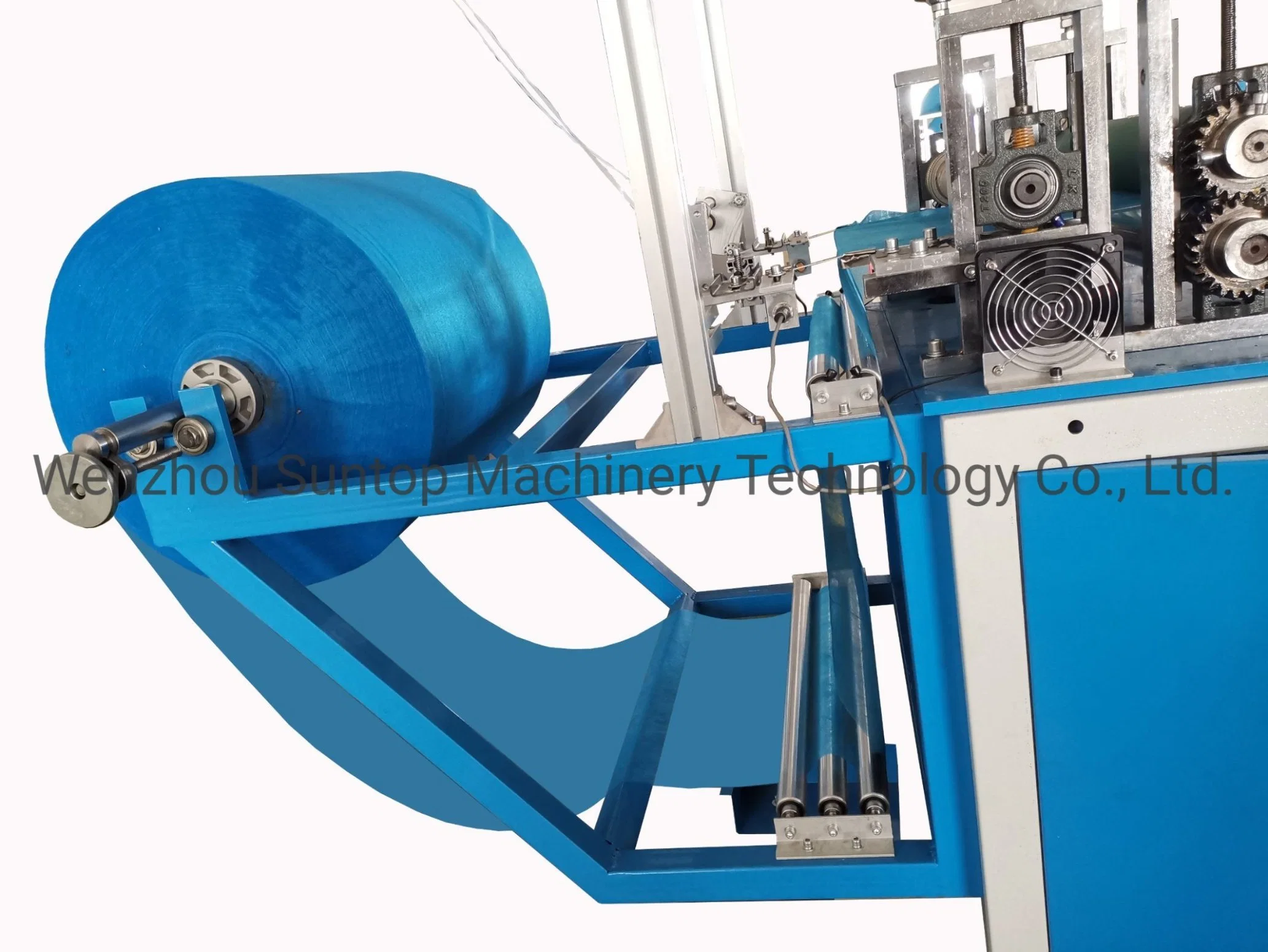 Full-Automatic Disposable Medical Supply Bouffant Cap Making Machine