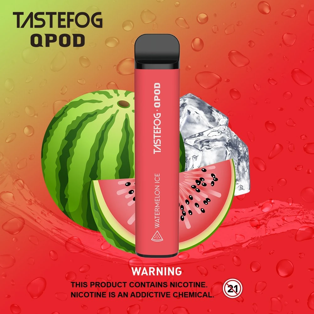 Tastefog E-Zigarette Bar Großhandel/Lieferant 2000 Puffs Qpod Einweg-Vape Pen