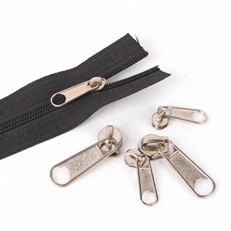 Pull Head Leather Goods Metal Zipper Head for Clothes Bag