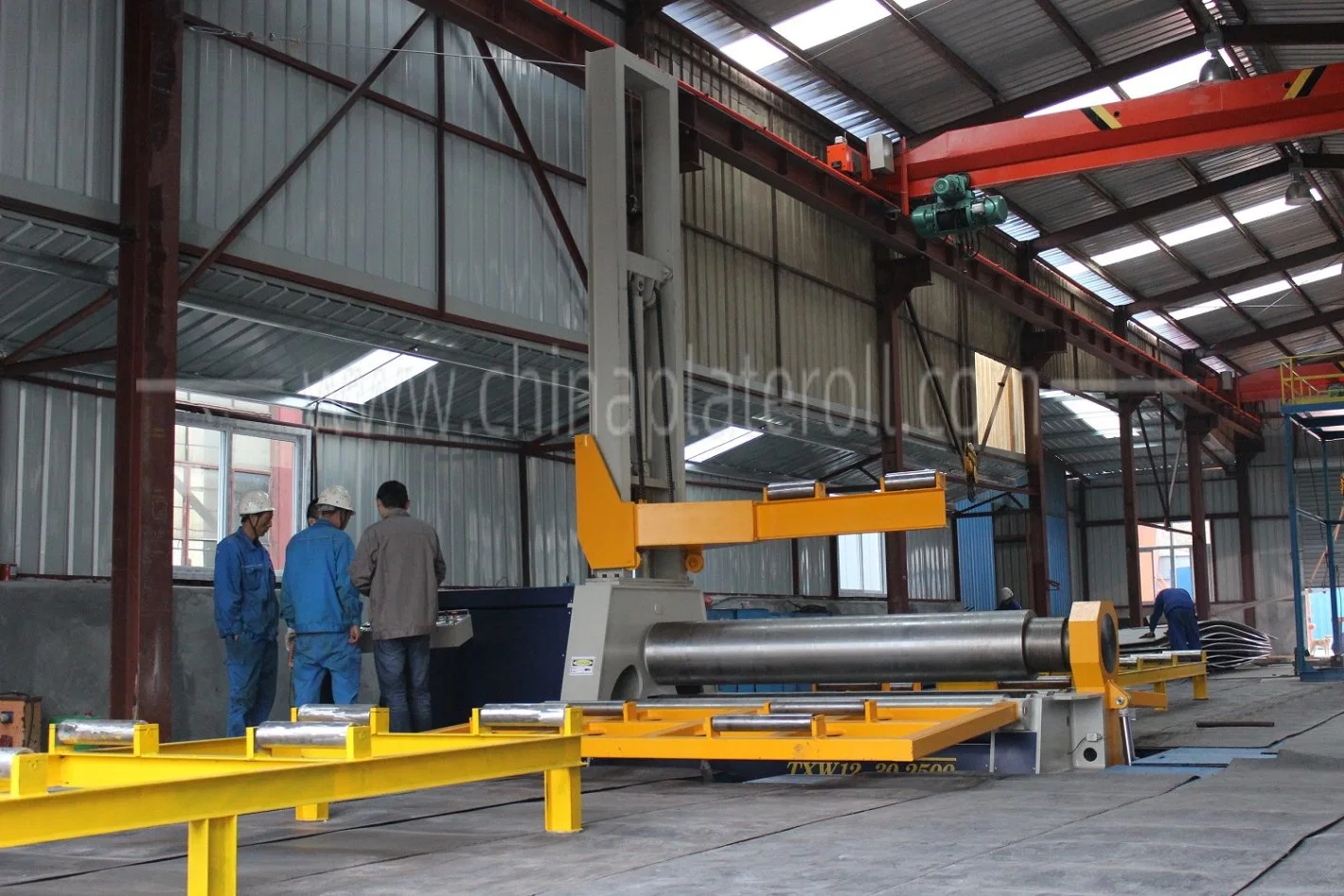 Hydraulic 4 Roll Plate Bending Machine, Sheet Metal Roller for Sale