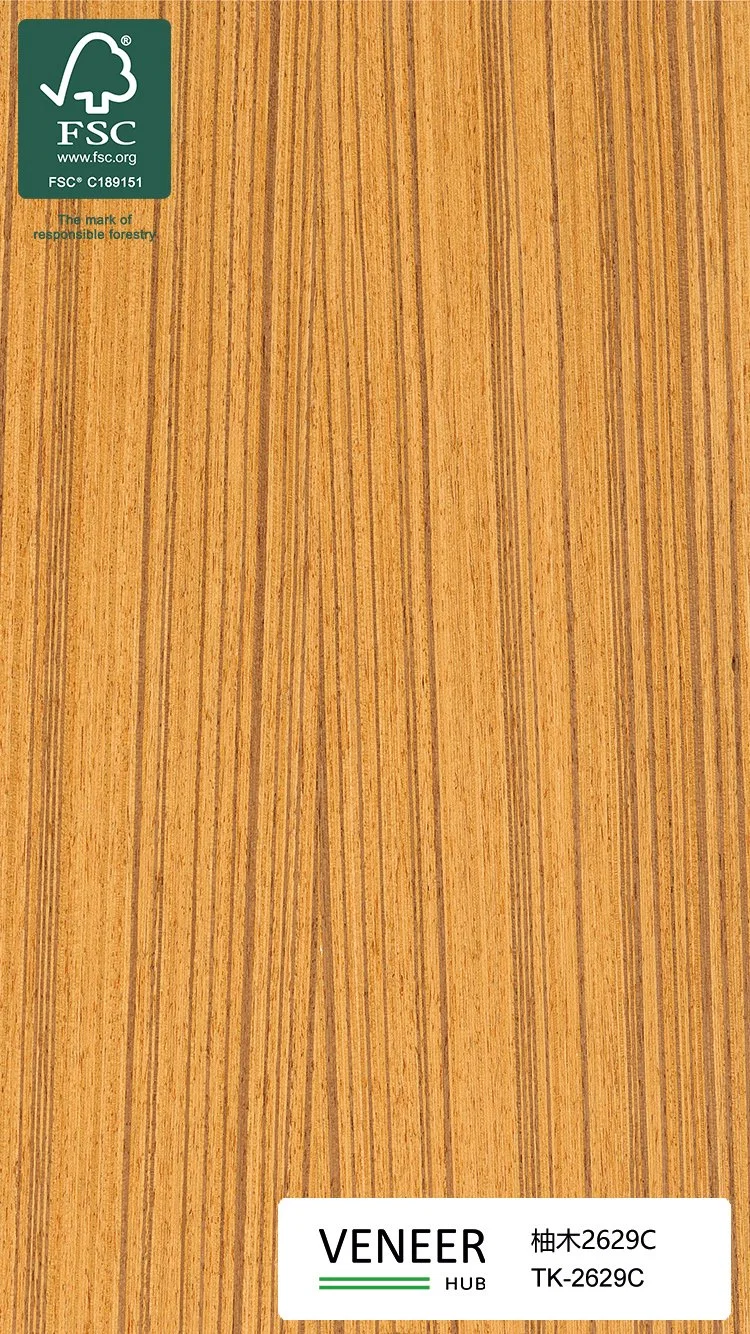 Aspeto de registo natural Recon Teak Wood Veneer