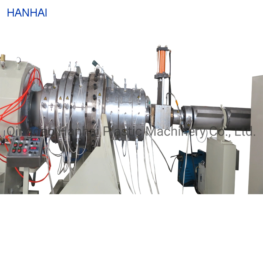 Tubería de aislamiento de espuma de PE Máquina de extrusión de pared lisa de plomería multifuncional insonorizada