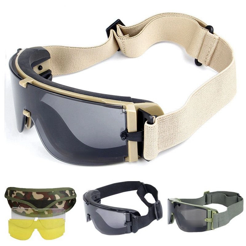 Tactical Goggles Outdoor Real CS Explosion-Proof Shooting Glasses