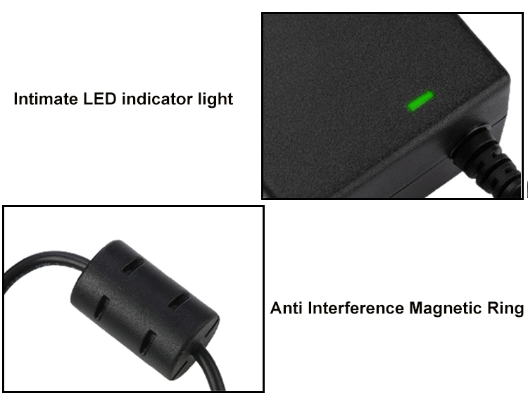 CE ETL FCC Kc Kcc Bis PSE SAA Factory Price Desktop Power Adapter 5V 6V 9V 10V 12V 15V 18V 20V 24V 1A 2A 3A 4A 5A 6A AC/DC Power Adapter