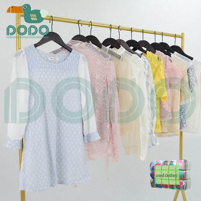 Wholesale Clothing Women Blouse Used Clothes Fashion Garments