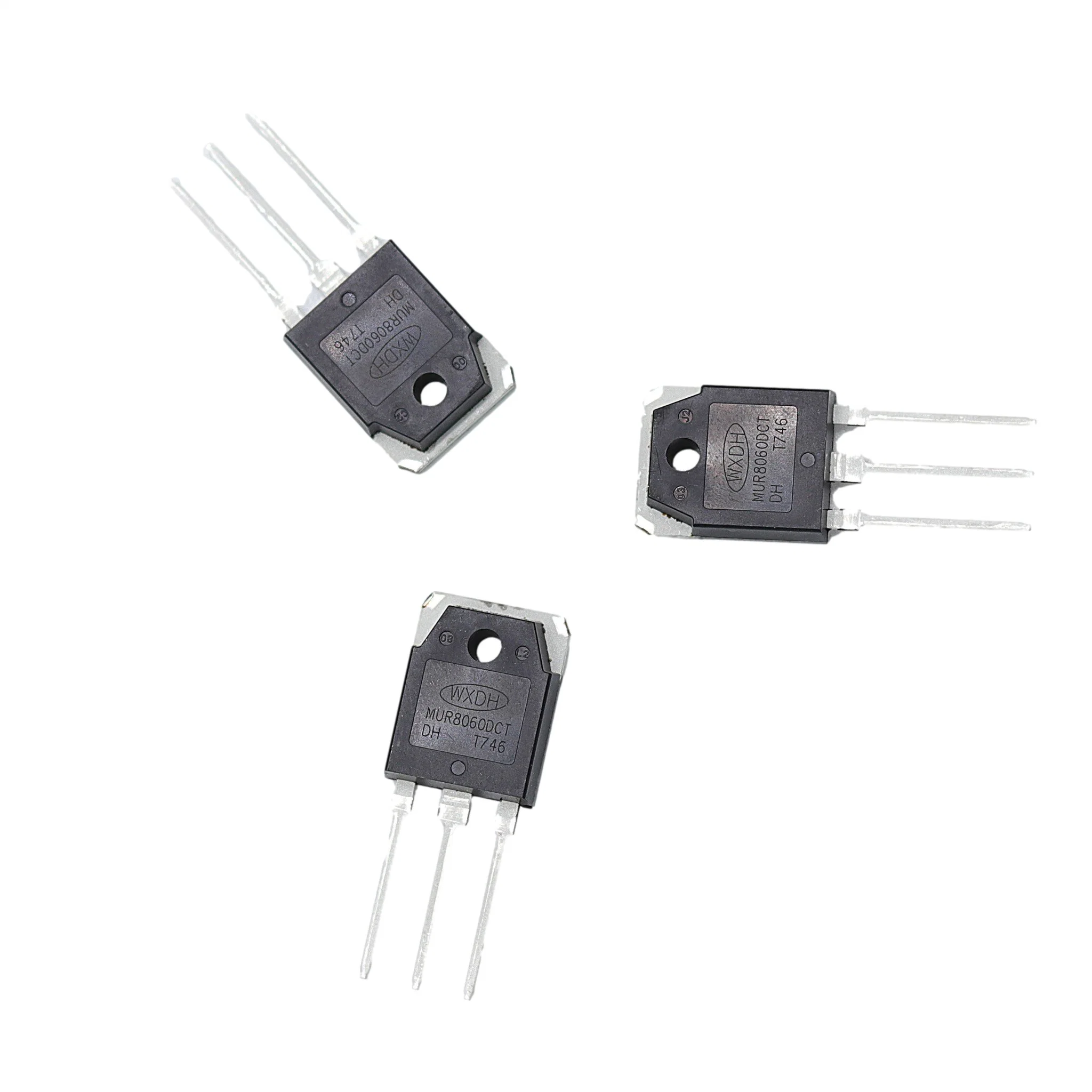 Diode à récupération rapide 80 a 600 V Mur8060DCT to-3p