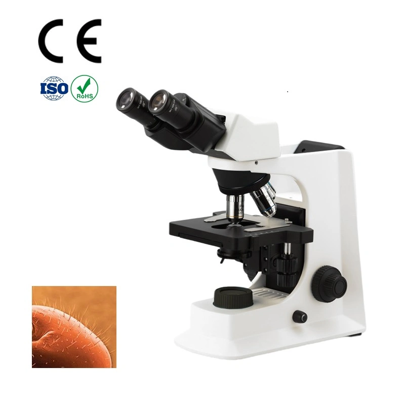 2000X Binocular Infinite Full Plan Biological Microscope (Smart-4LED)