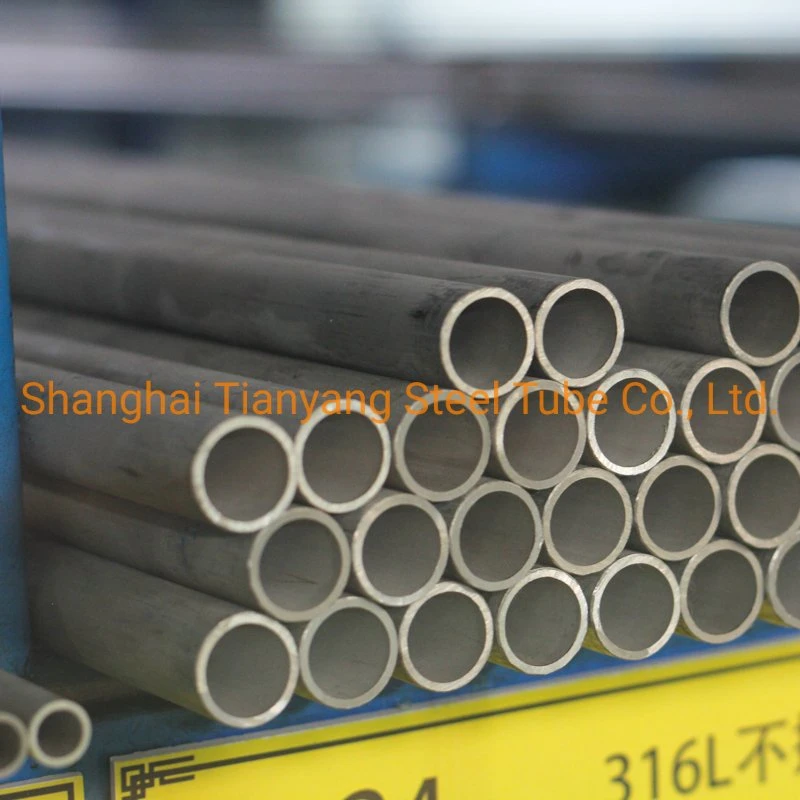 304/304L 316/316L 321 904L Seamless Stainless Steel Tube with ISO TUV PED SGS