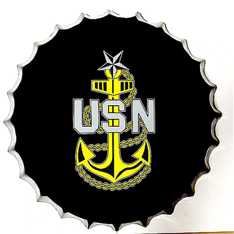 Low Price Decorative Bottle Cap Metal Print Plates