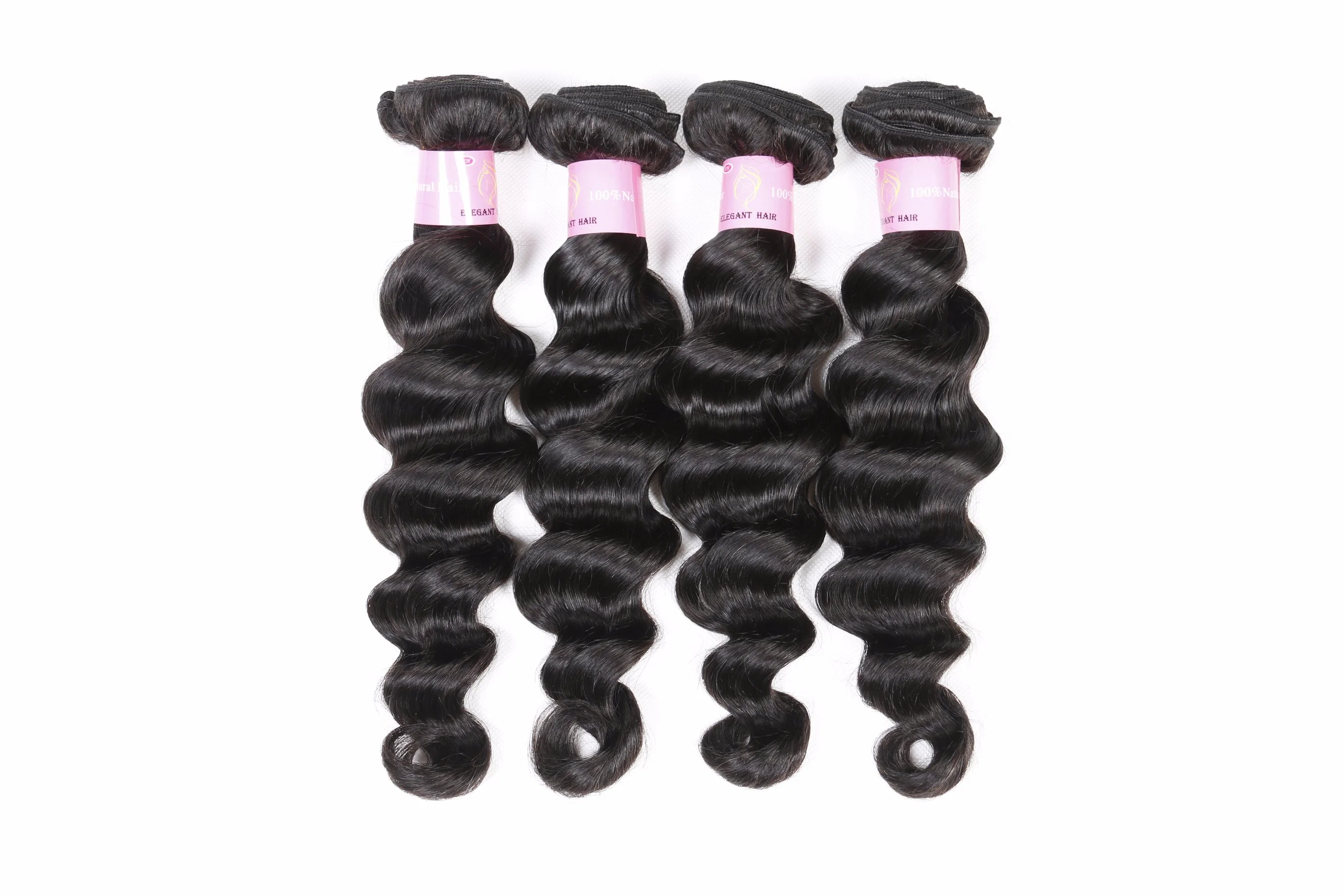 Brazilian Loose Wave Virgin Hair Extensions 12-30 Inch Hair