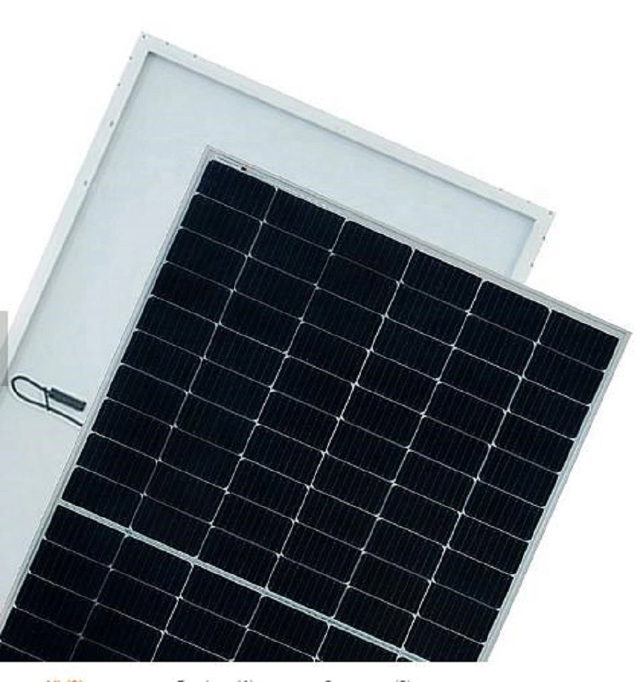 Painéis fotovoltaicos solares Futuresolar de elevada eficiência preço 380 W 375 W 370 W. 365W 360W Painel solar em telhados Preto meia célula 120Cells