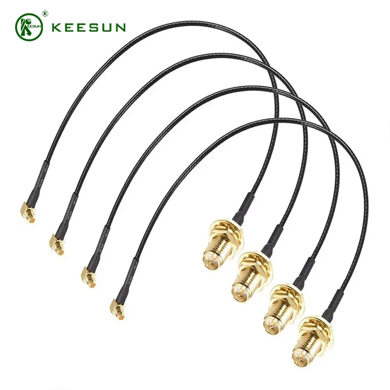 Spring Builtin Active Built-in Mini Internal SMA to I-Pex with 1.13black Cable