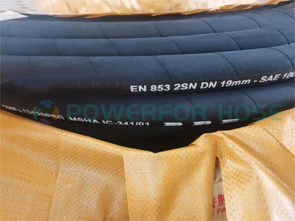 High Pressure Wrap Cover Hydraulic Hose R1