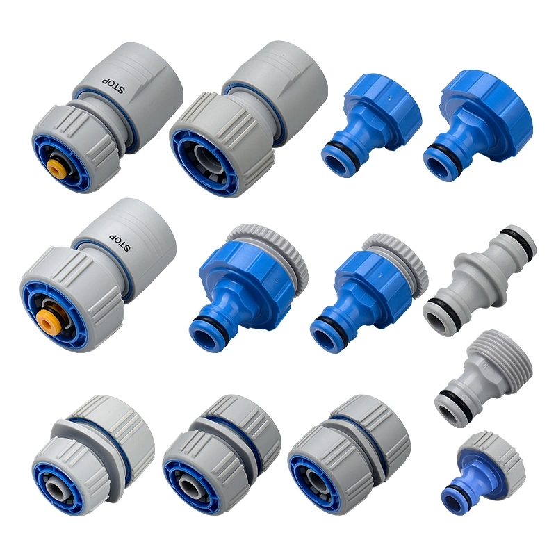 Y31015 3/4'' Plastic Hose Connector Coupler with Stop for Garden