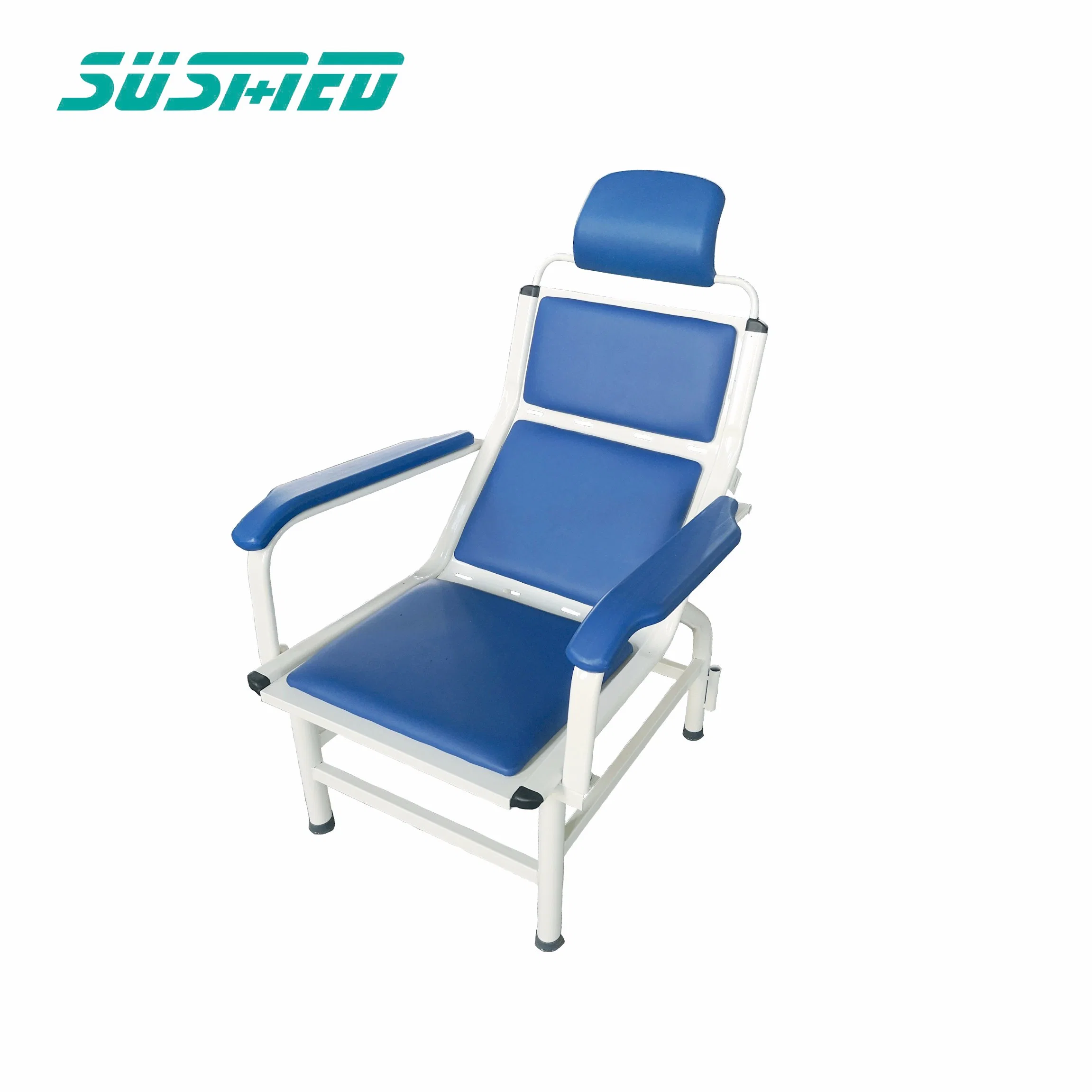 Seating Bench Without Arm Steel Hospital Waiting Chair Public 3-Seater Airport Line Chair