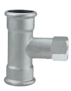 Press Plumbing Stainless Steel Fitting Suit for Fire Piping Air Gas Oil System