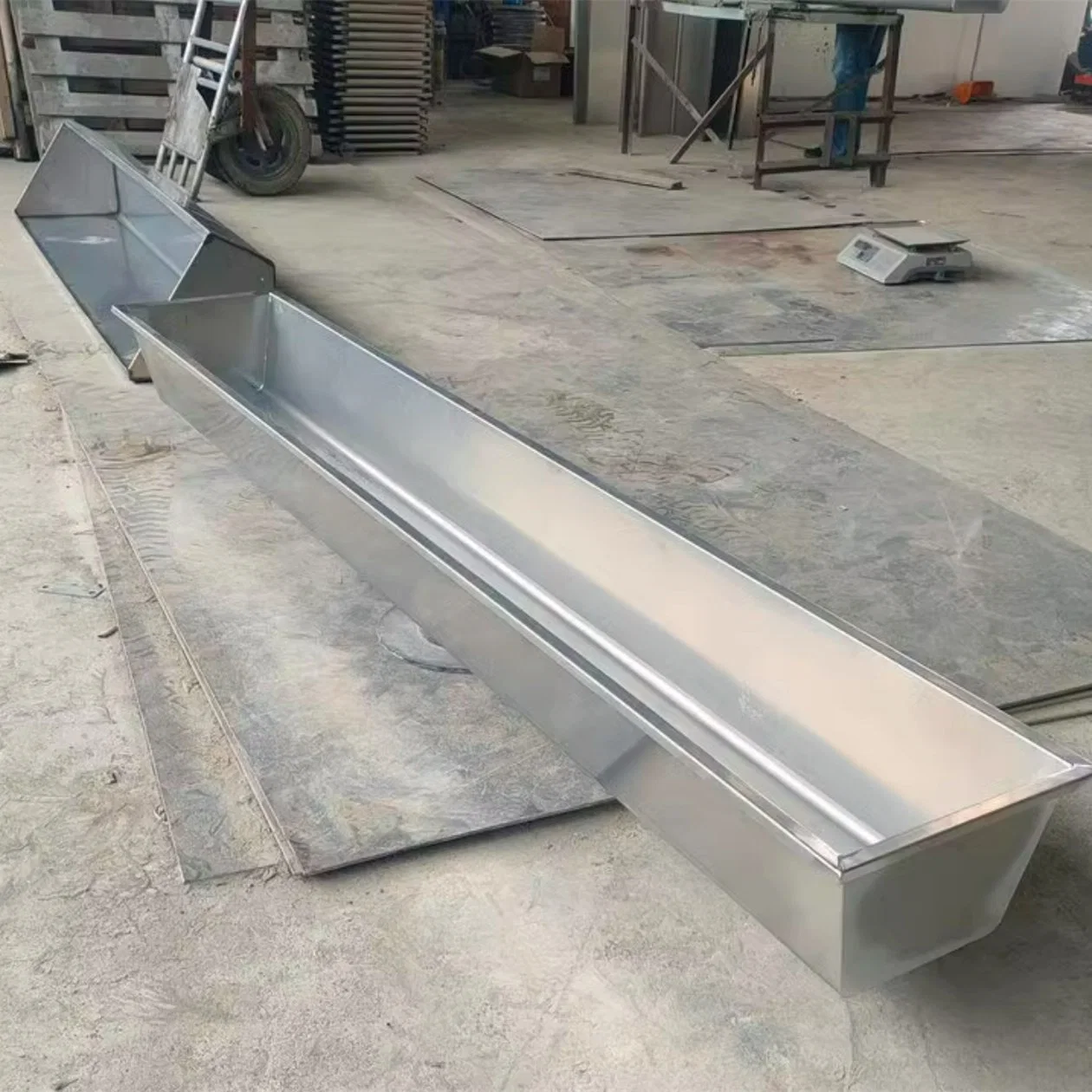 1.95m Stainless Steel Feeding Trough for Sheep/ Goat