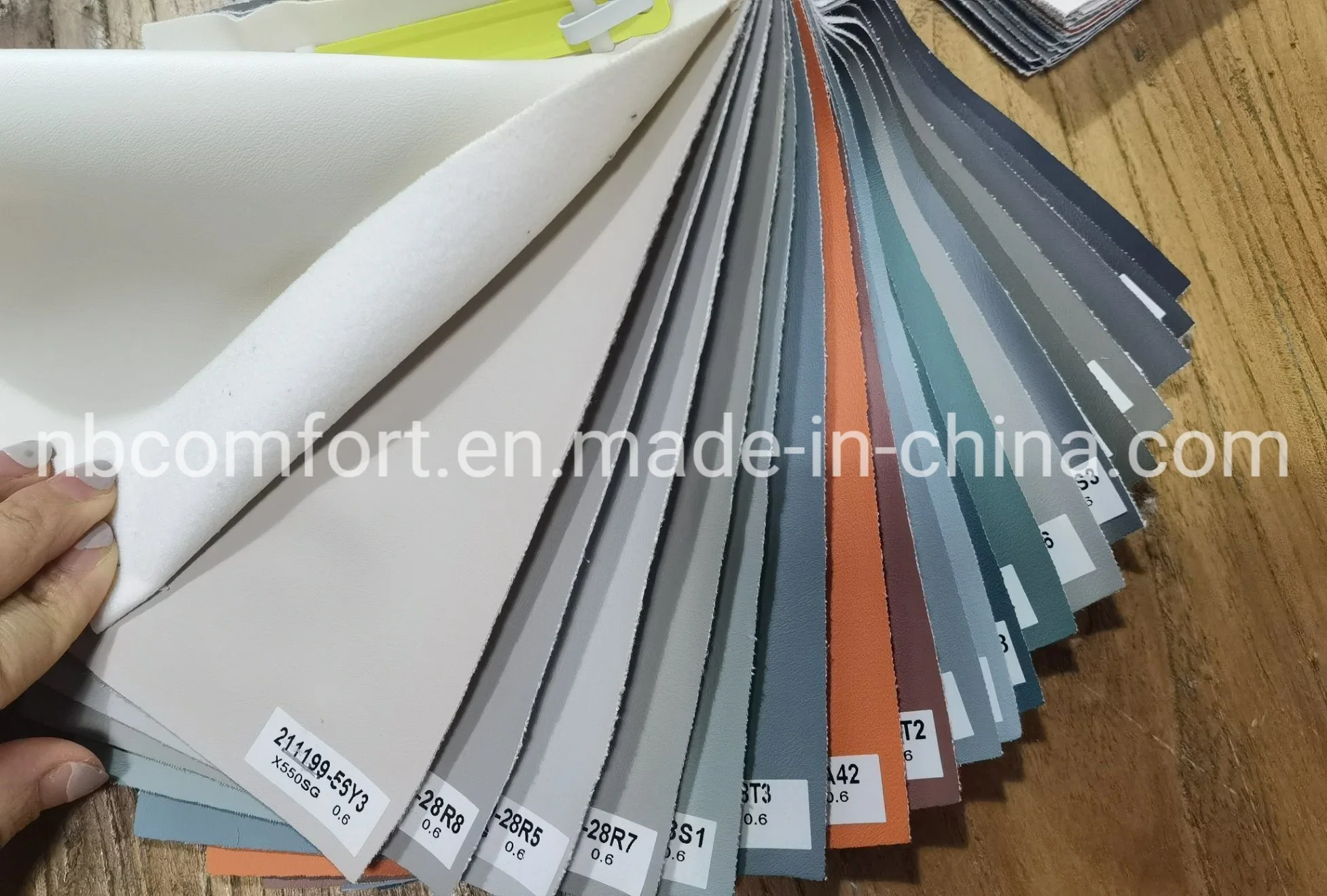 Emboss High quality/High cost performance Synthetic PU Leather for Sofa Car Seat Auto