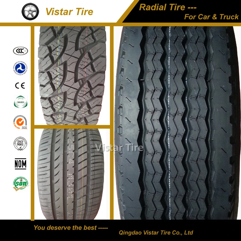 Radial Car Tire, Radial Truck and Bus Tire, Radial Tire (205/55R16, 315/8022.5)