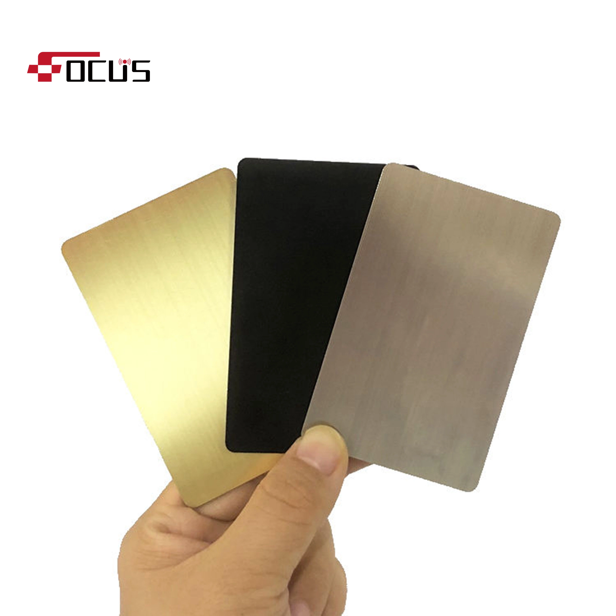 Hollow Craft Metal Material RFID Gift Card Plastic Smart ID IC Cards