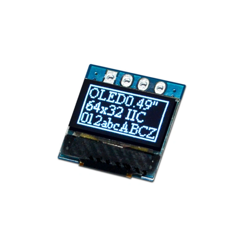 Golden Vision 0.49 Inch OLED Display, 64X32 Resolution, Iic Interface, Driving IC1315 with PCBA