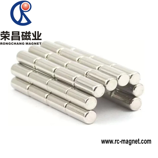 Rare Earth Magnetic Cylinder Magnet Sintered NdFeB Magnet Rod