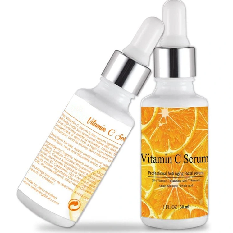 Organic Vitamin C Serum Repair Sun Damage Fade Age Spots Dark Circles Serum