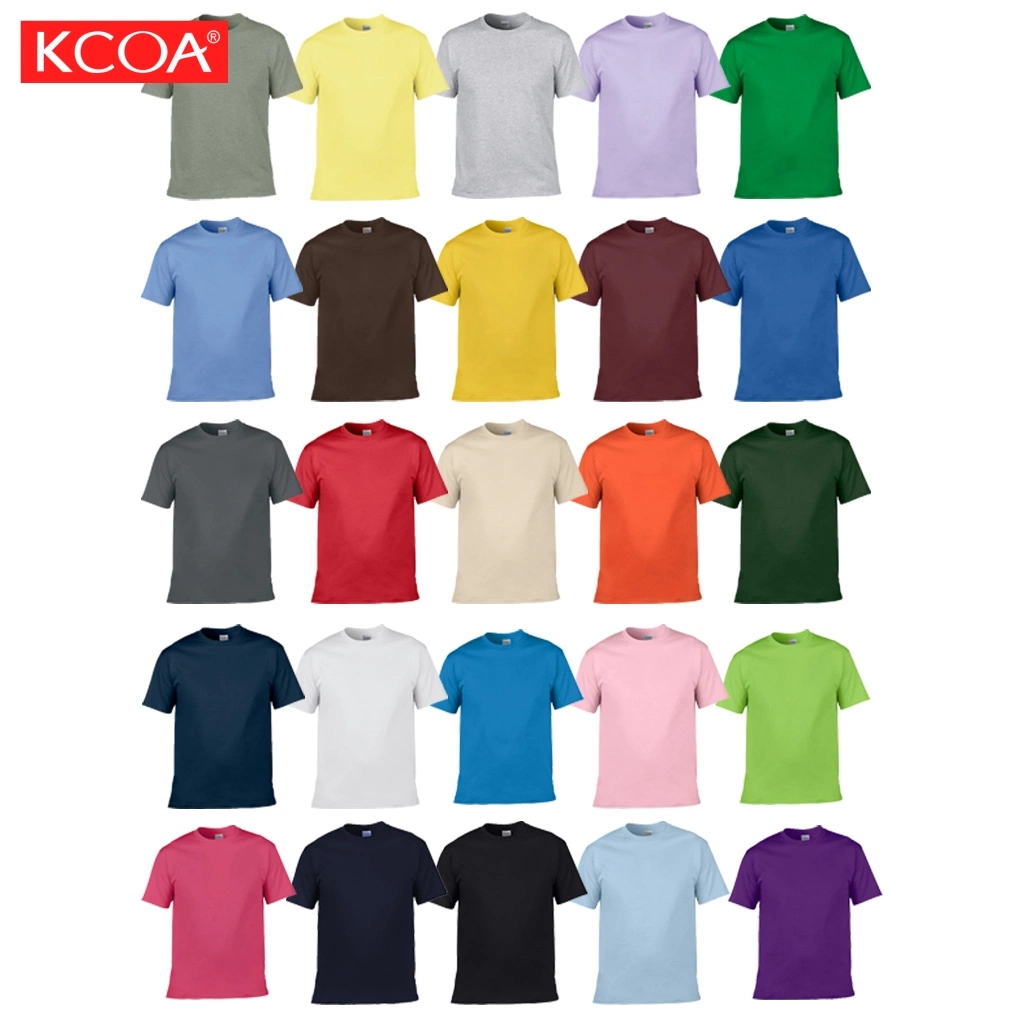 Low Price Factory Plain 100 Cotton Custom Mens Tee Shirt