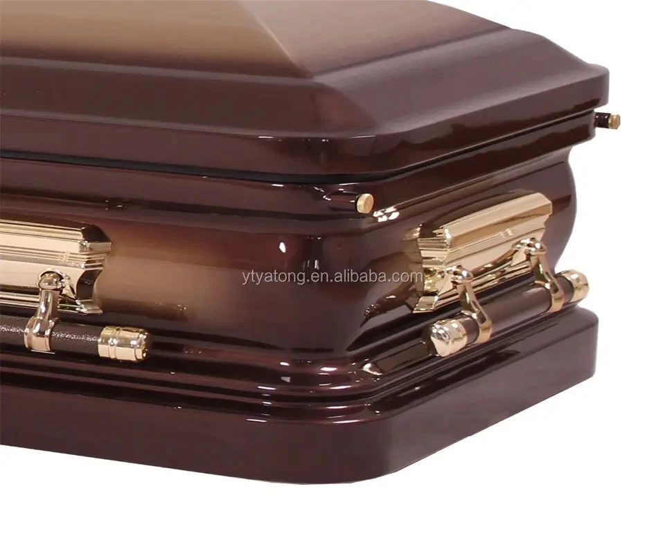 Best Selling Good Quality Germany Style Solid Wood Coffin for Funeral Use