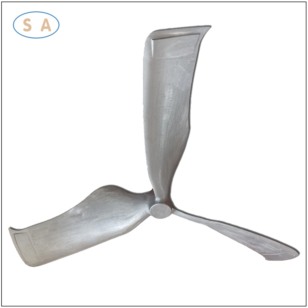 Customized High Quality Die Casting Aluminium Exhaust Fan Radial Impeller Blade