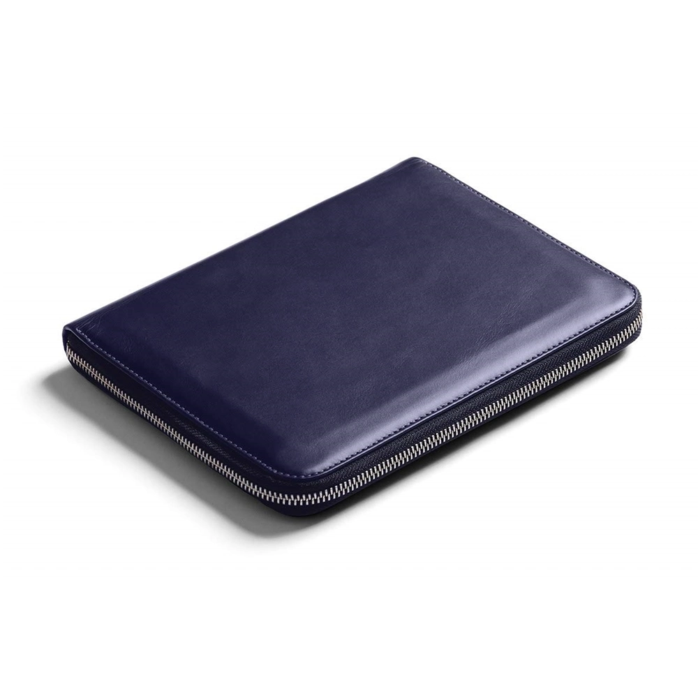 Zipper A5 Leather Notebook Cover