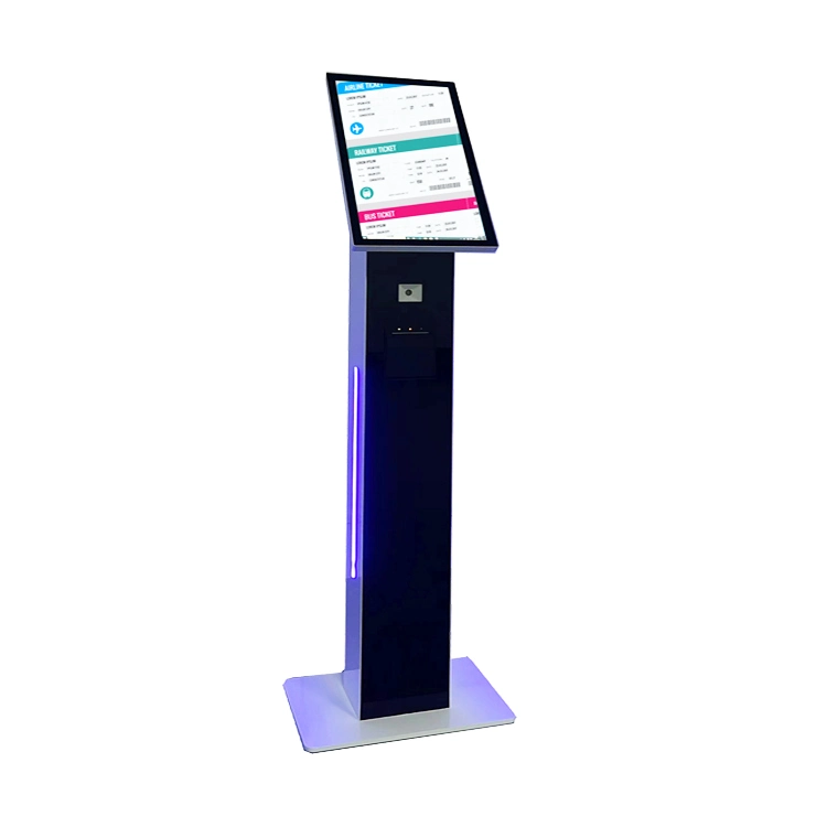 Netoptouch 18.5 Inch Windows Queue up Kiosk for Hosiptal Android Check in Kiosk for Bank