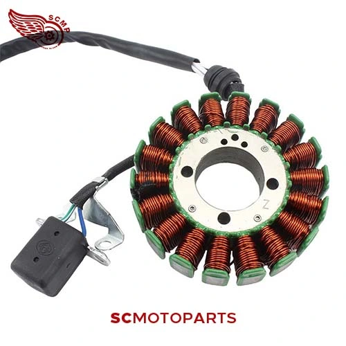 Système de charge du stator à noyau en fer de bobine Magneto Vf700 84-87 pour moto