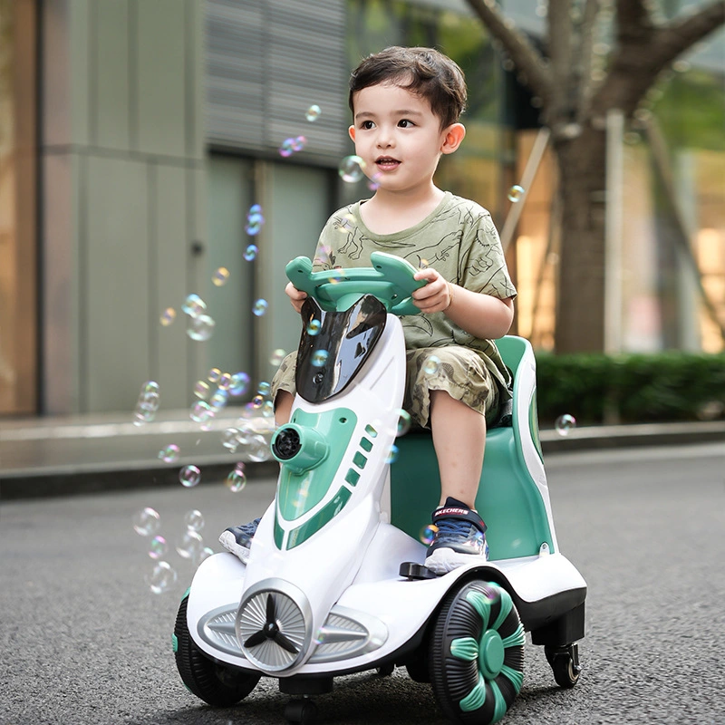 Hot Selling Children's Electric Balance Car Bubble Electric Toy Car Boys and Girls Can Sit Toy