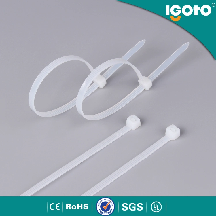 Serre-câbles en plastique standard 7.6*200mm Nylon 66 autobloquants Outils de serre-câbles