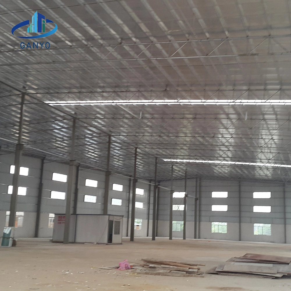 Commercial Light Steel Structure Warehouse Cheap Prefabricated Frame Barn Building Garage Storage Shed