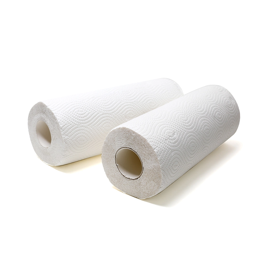 Hot Sale Wood Pulp Kitchen Tissue Paper Roll