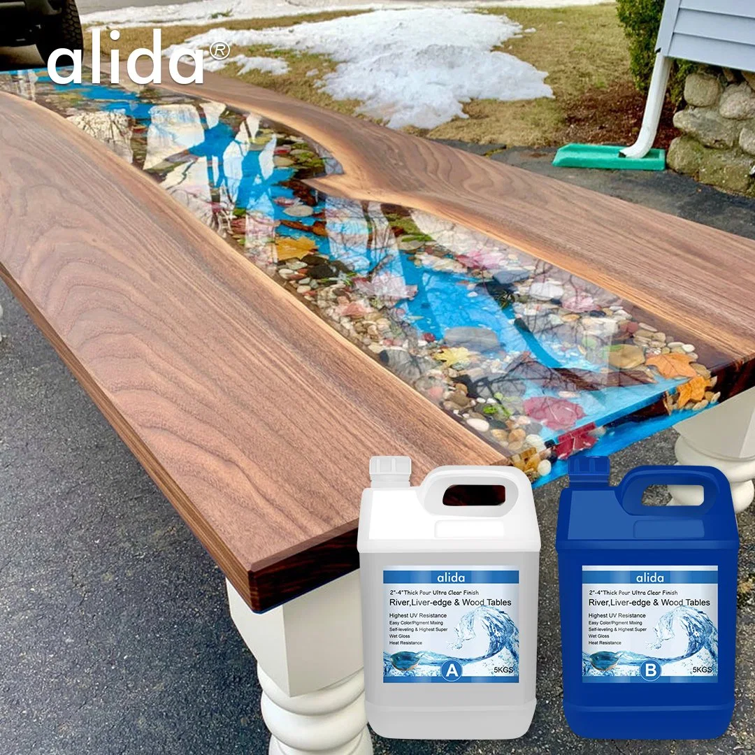 Non Toxic Epoxy Resin for Resin River Table Epoxy Console Table
