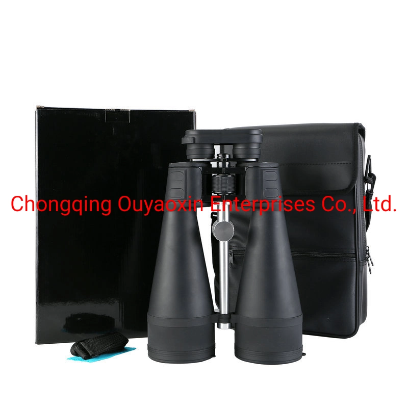 15-32X80 Zoom Binoculars with Black Rubber