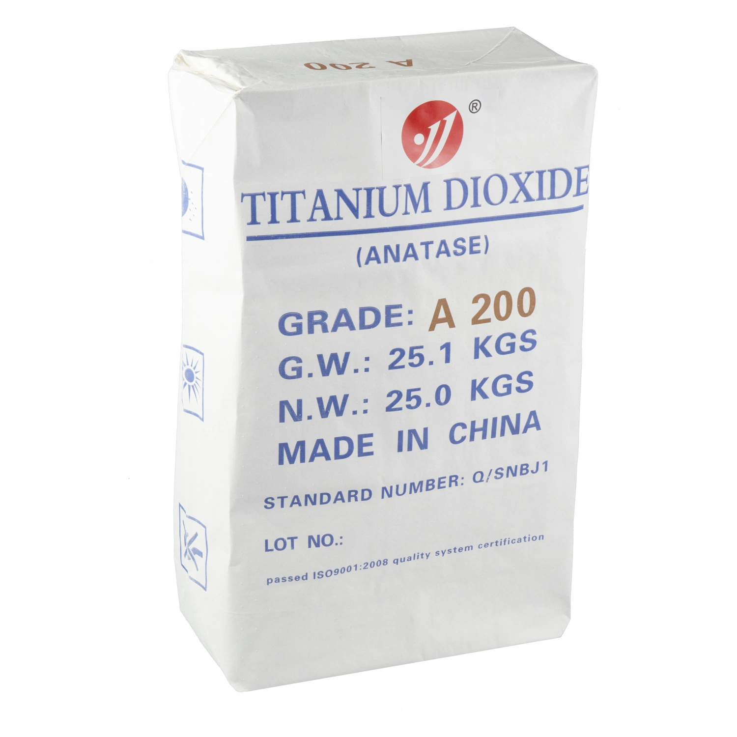 Anatase Titanium Dioxide A200 or Food Additive or Medical Use