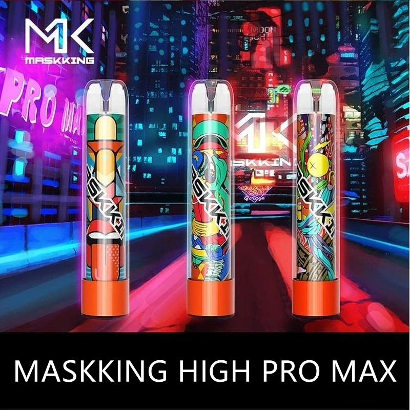 Maskking High PRO Max Promax 1500puffs stylo Vape jetable avec Voyant LED