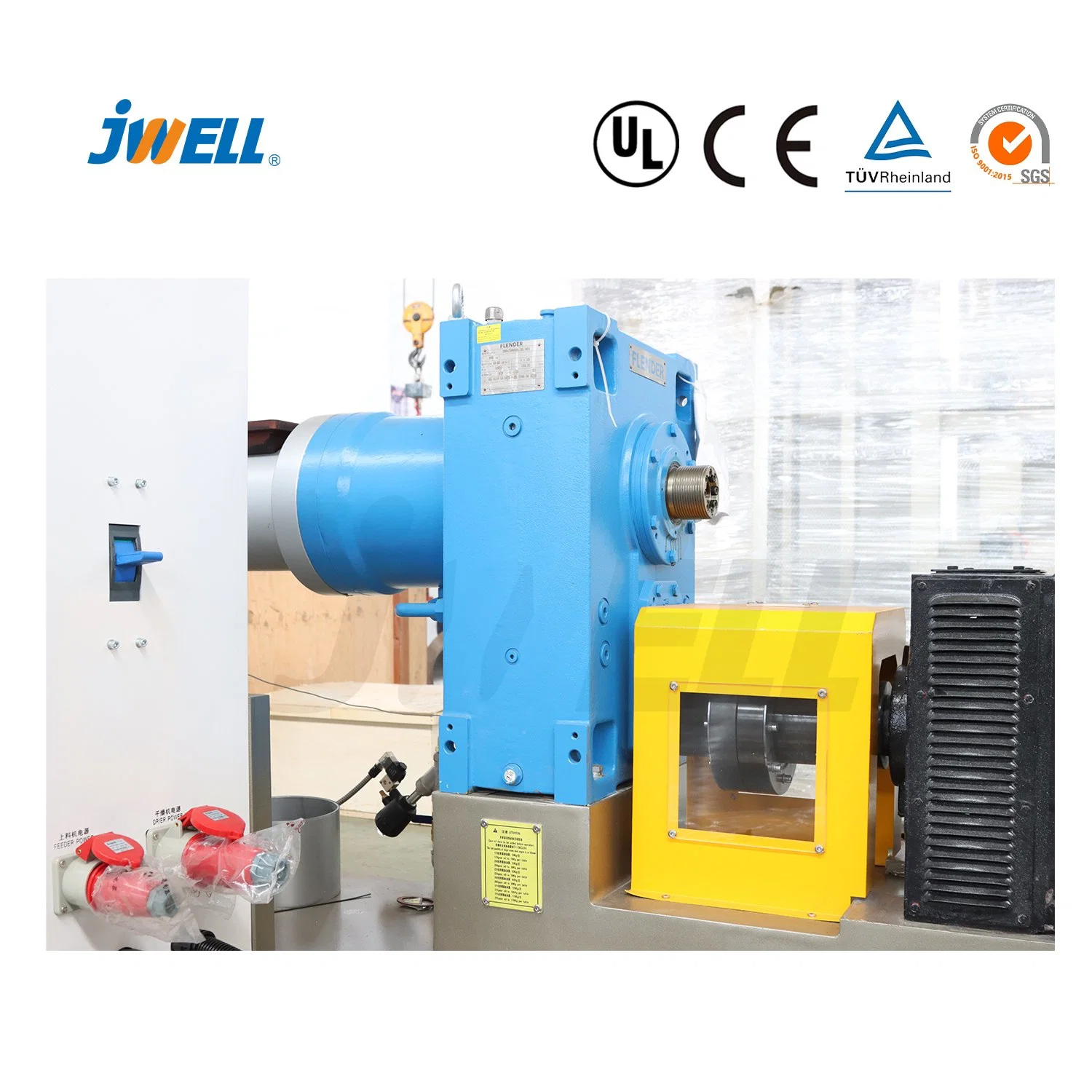 Jwell PE-Rt/Pex/PPR/Cold&Hot Water/Heatingcoil/Heating Plastic Pipe Extrusion Line/Tube Making Machine