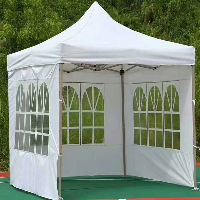 Folding Marquee Gazebo Canopy Roof Top Trade Show Tent in Steel Frame
