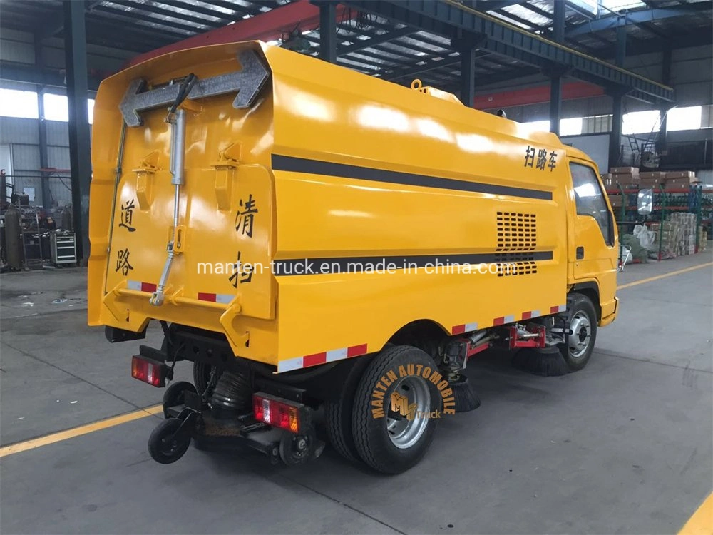 Mini Gasoline 1m3 1 Cubic Meter 1ton 1000 Liters Road Clean Sweep Truck