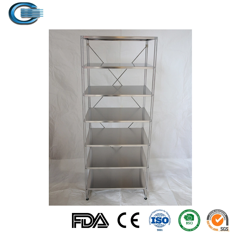 Huasheng Top Sale Wire 4 Tier Stainless Steel Home Bathroom Shelf Products